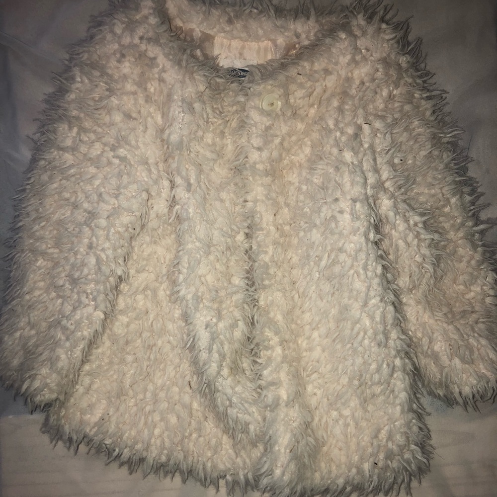Old navy toddler shag jacket
